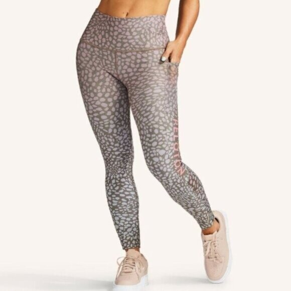 Peloton Riverstone Leggings Women's Size Small High Waist Gray Sculpting Active - Picture 1 of 15